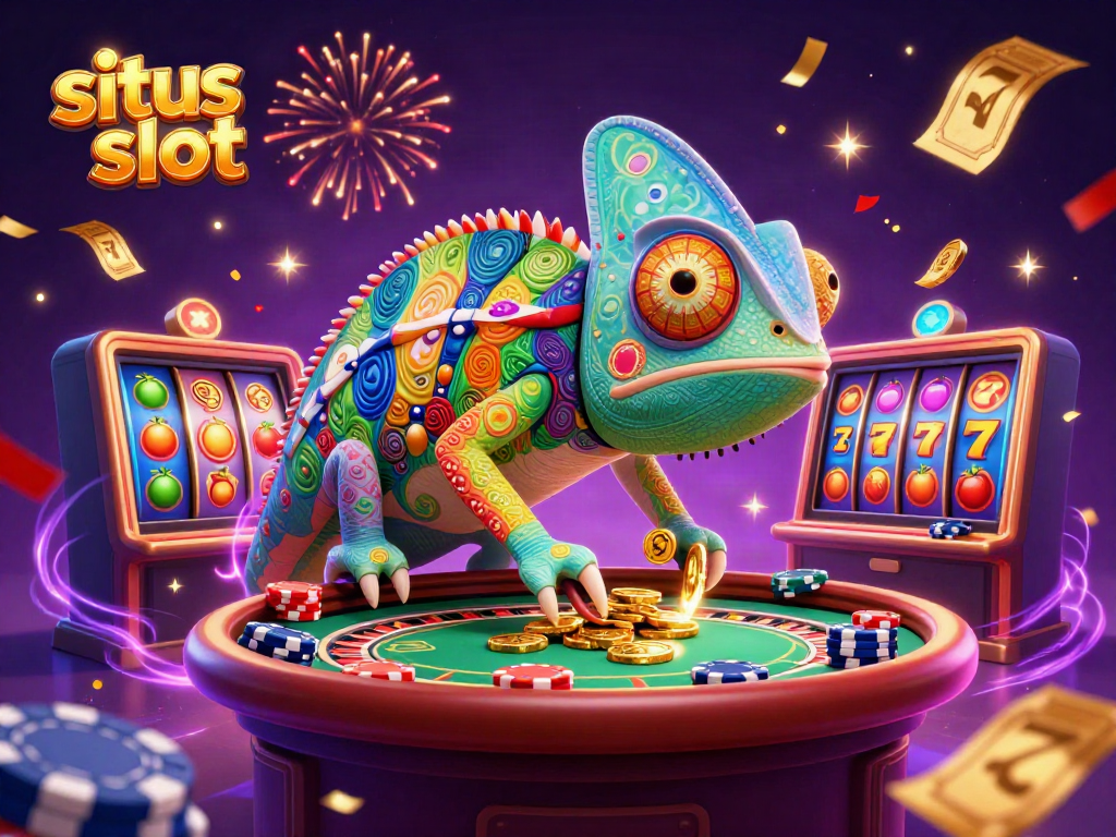 Experience winning strategies at situs slot with vibrant 3D casino elements and dynamic jackpot excitement.