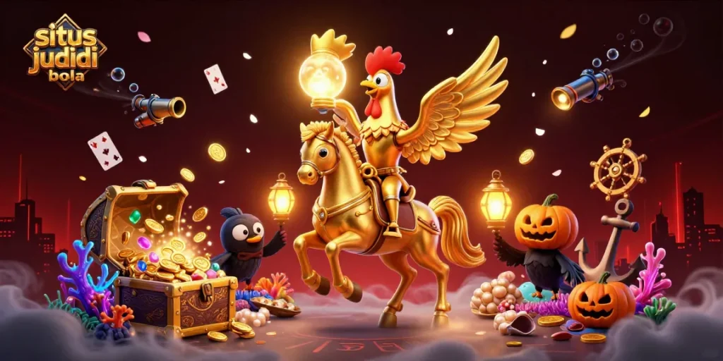Engage with situs judi bola while exploring vibrant casino action and golden treasures.