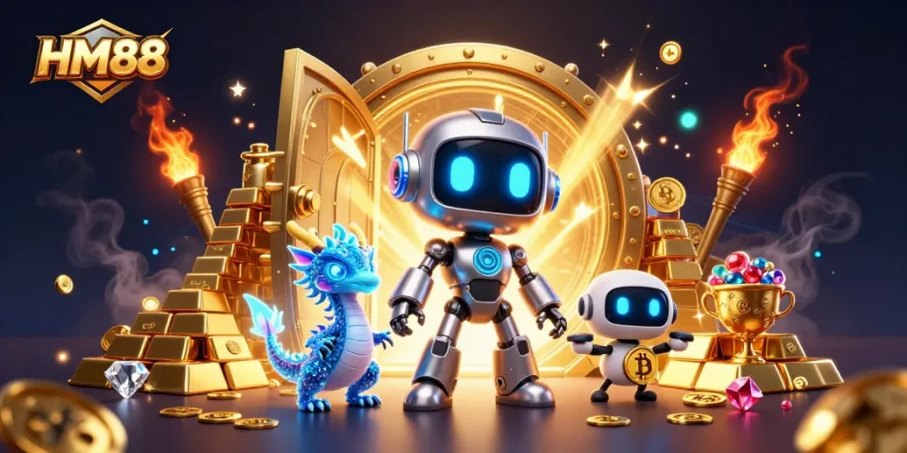 Experience thrilling gaming at HM88 with vibrant casino action and stunning 3D illustrations.